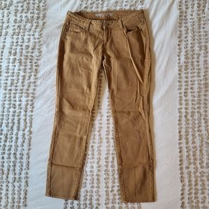 Old Navy Rock Star Carmel Colored Skinny Jeans